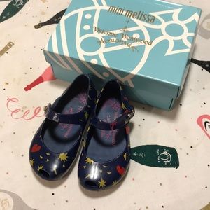 Mini Melissa+Vivienne Westwood, size 7